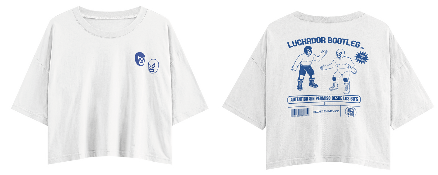 Luchador Bootleg Crop Top